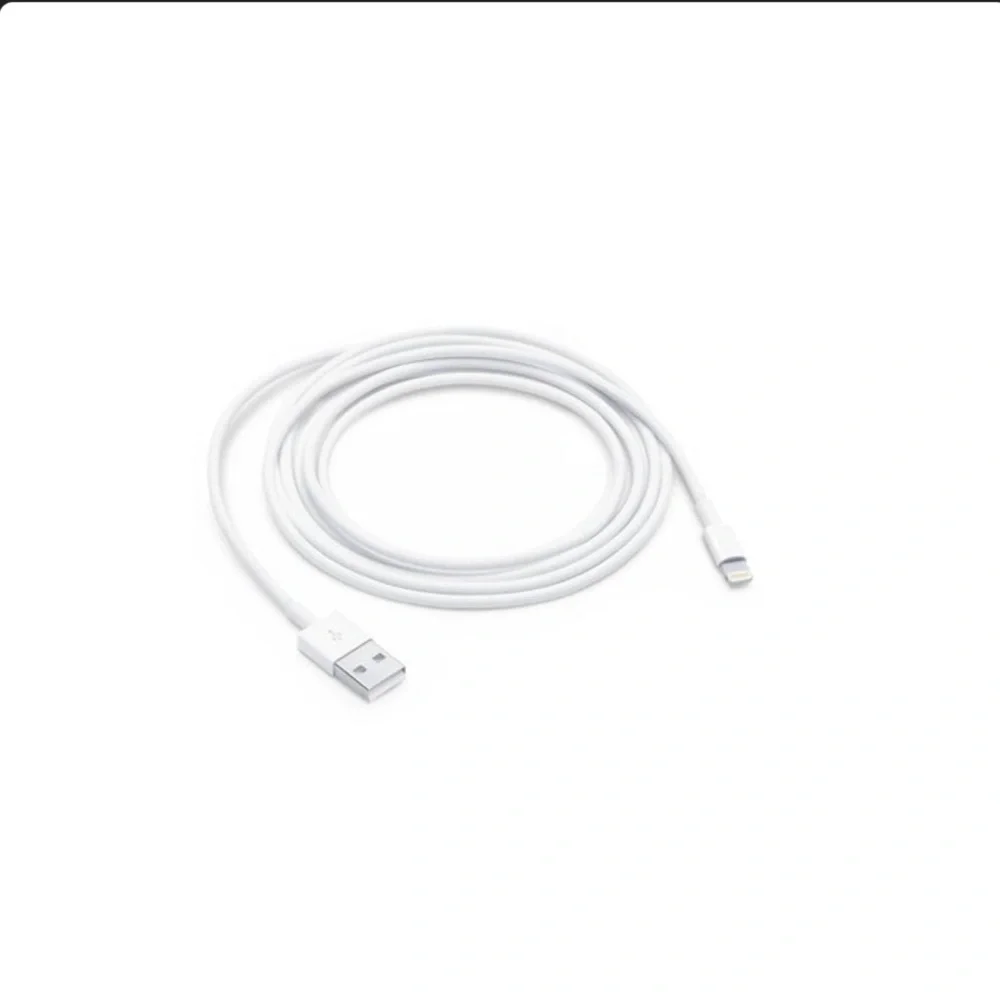 iPhone phone charger 10 ft, NEW, 10' TPU Lightning to USB-A Cable - White